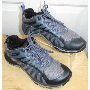 Merrell Siren Edge Q2 Shoes Women's Size 9 Black/Gray Trail Hiking Outdoor
